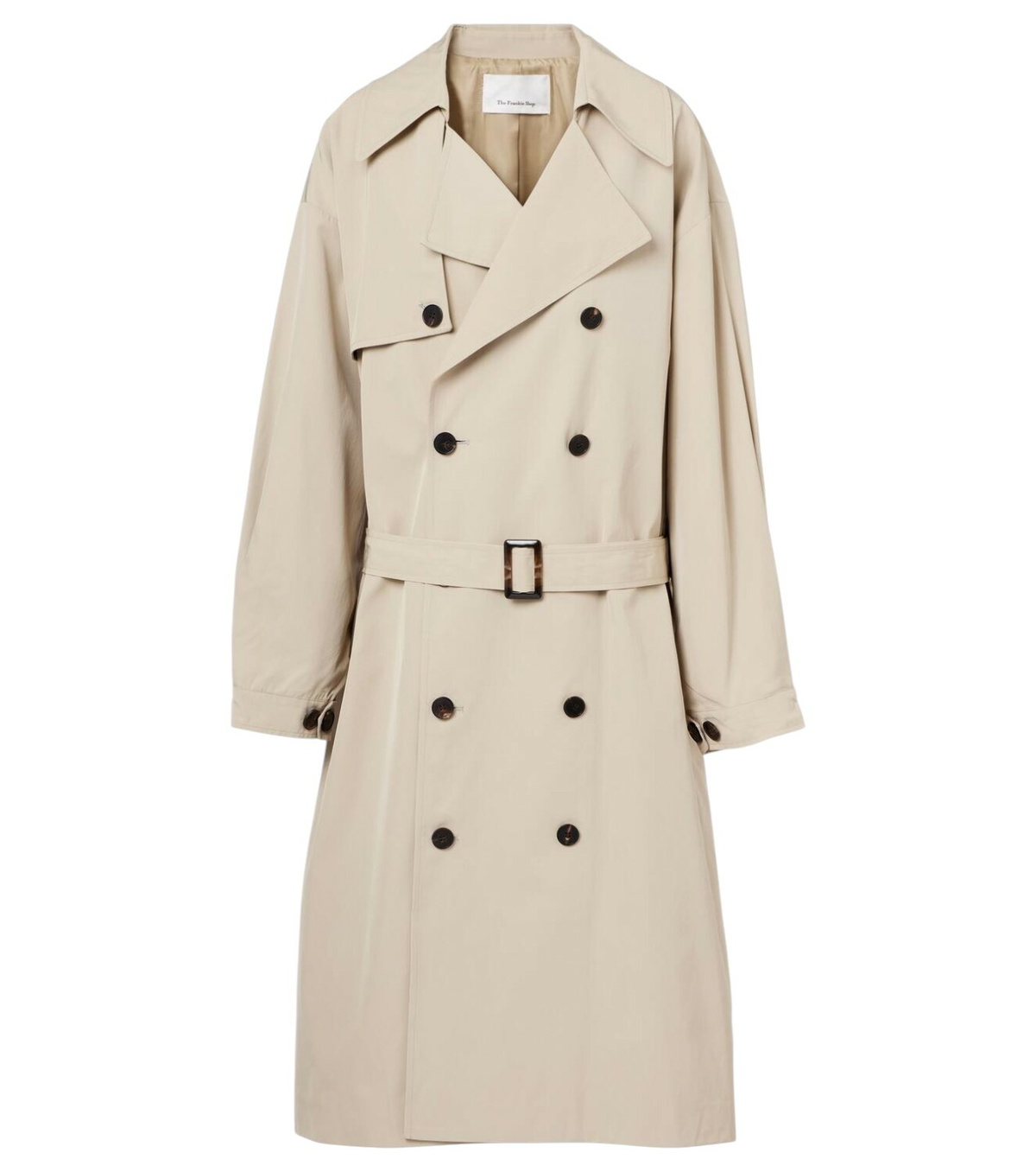 THE FRANKIE SHOP Mavis Oversize Long Trench Coat The Frankie