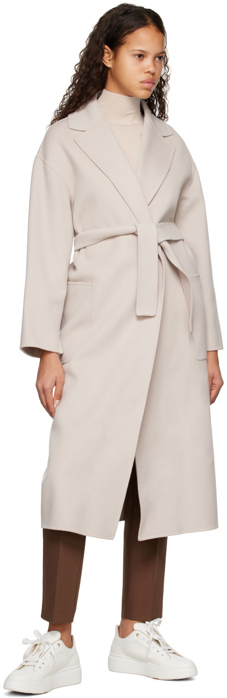 S Max Mara Gray Nina Coat S Max Mara