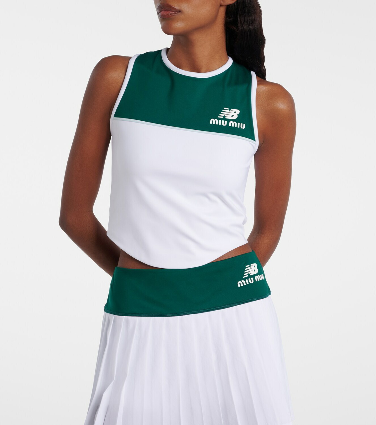 Miu Miu x New Balance jersey tank top