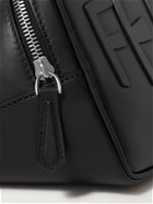 Fendi - Logo-Embossed Leather Belt Bag