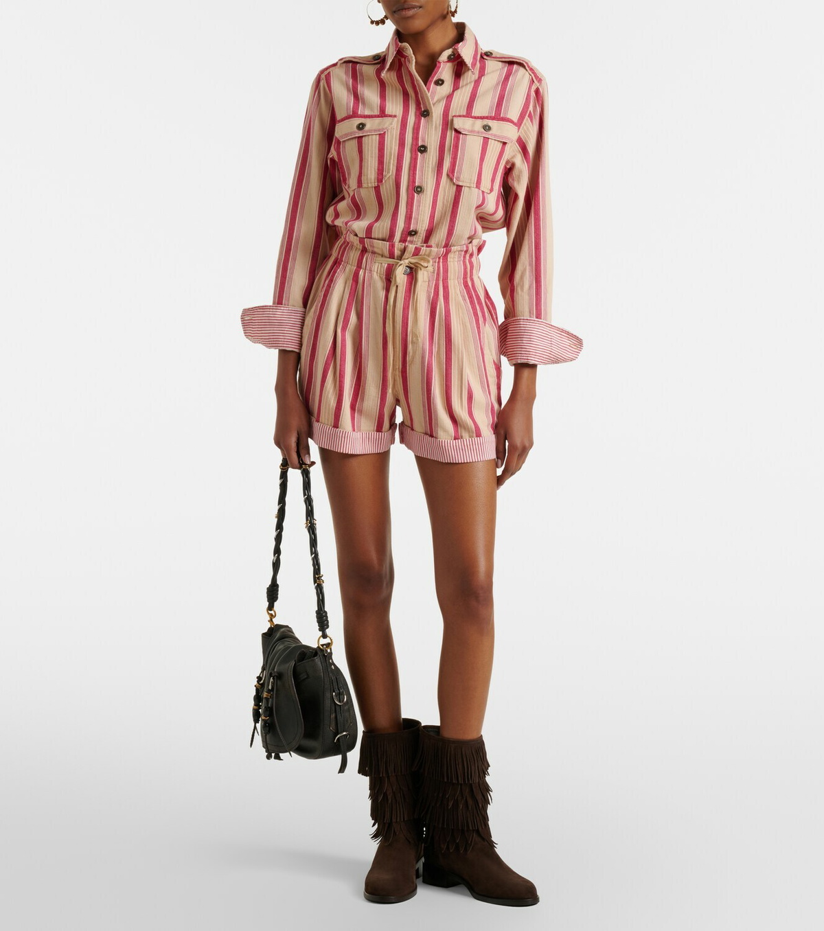 Aquazzura Maverick fringed suede boots