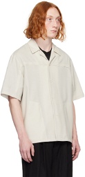 VEIN Off-White Tropical Shirt