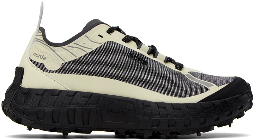 Norda Off-White & Black norda 001 Sneakers Norda