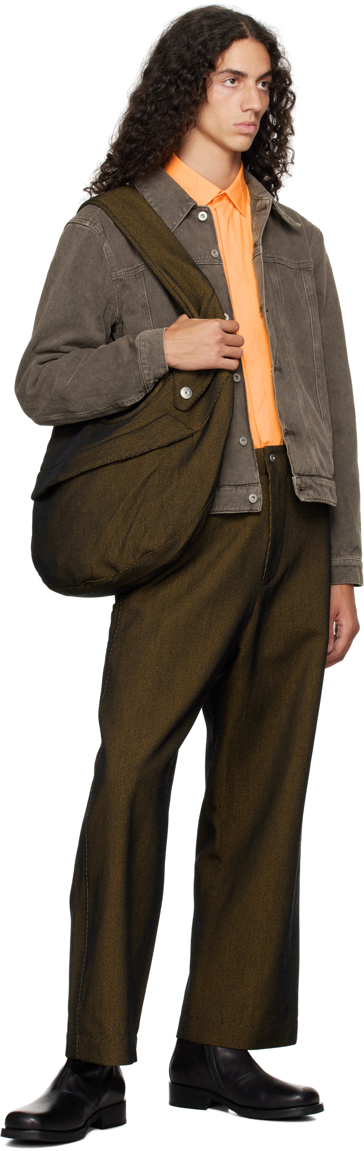 ジャケット・アウター 24AW Omar Afridi Axes Denim Jacket Omar Afridi Axes Denim Jacket （Gray） - Osaka / Kyoto, Ship