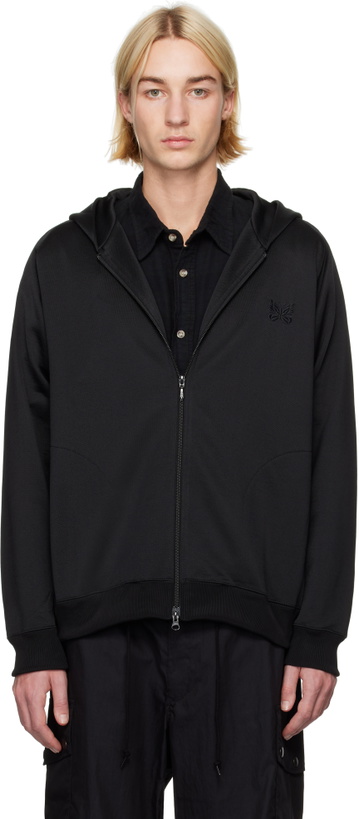 Photo: NEEDLES Black Zipped Hoodie