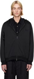 NEEDLES Black Zipped Hoodie