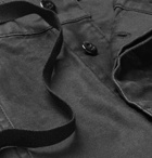 Chimala - Washed-Cotton Drawstring Shorts - Men - Black