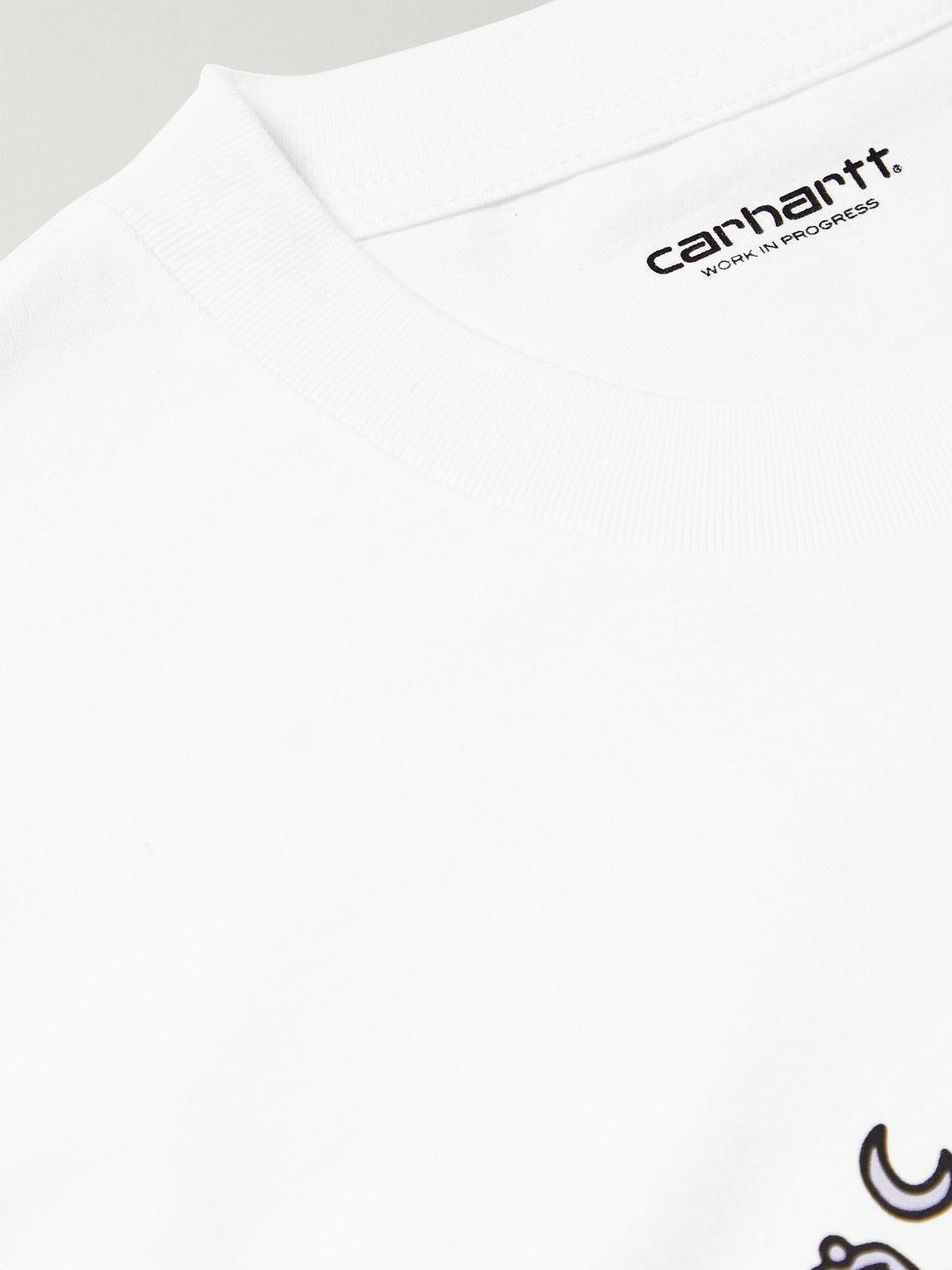 Carhartt WIP - Bright Future Organic Cotton-Jersey T-shirt - White