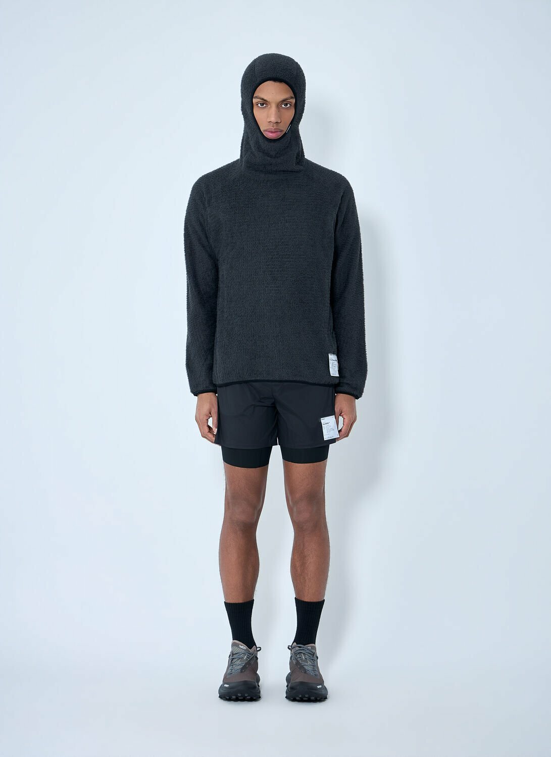 Satisfy Textured High-Neck Sweater
