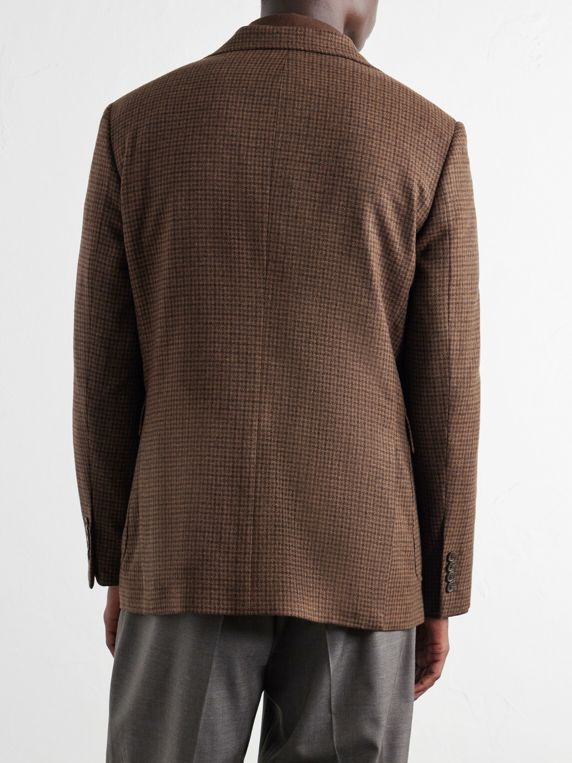 Polo Ralph Lauren - Checked Wool-Blend Blazer - Brown