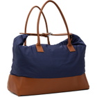 Vivienne Westwood Navy & Brown Sid Weekender Duffle Bag