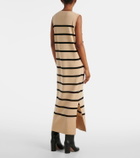 Jardin des Orangers Wool and cashmere maxi dress