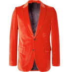 Paul Smith - Red Soho Slim-Fit Velvet Tuxedo Jacket - Red
