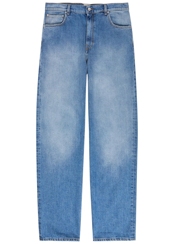 Photo: Calvin Klein Straight-leg Denim Jeans Light Blue