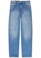 Calvin Klein Straight-leg Denim Jeans Light Blue