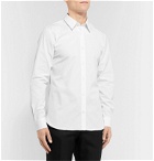Mr P. - White Slim-Fit Cotton-Poplin Shirt - White