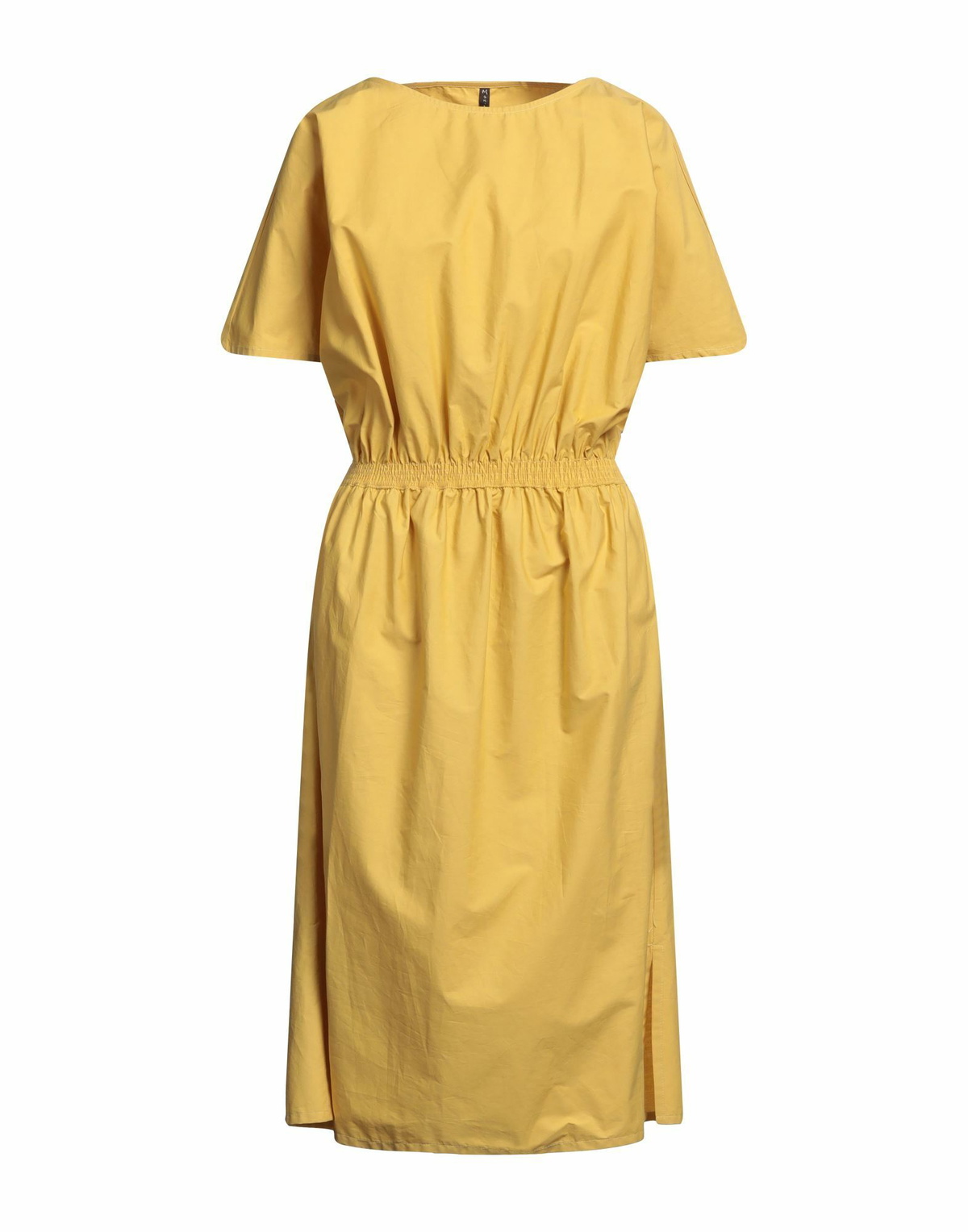 Manila Grace Womens Midi dress in Yellow