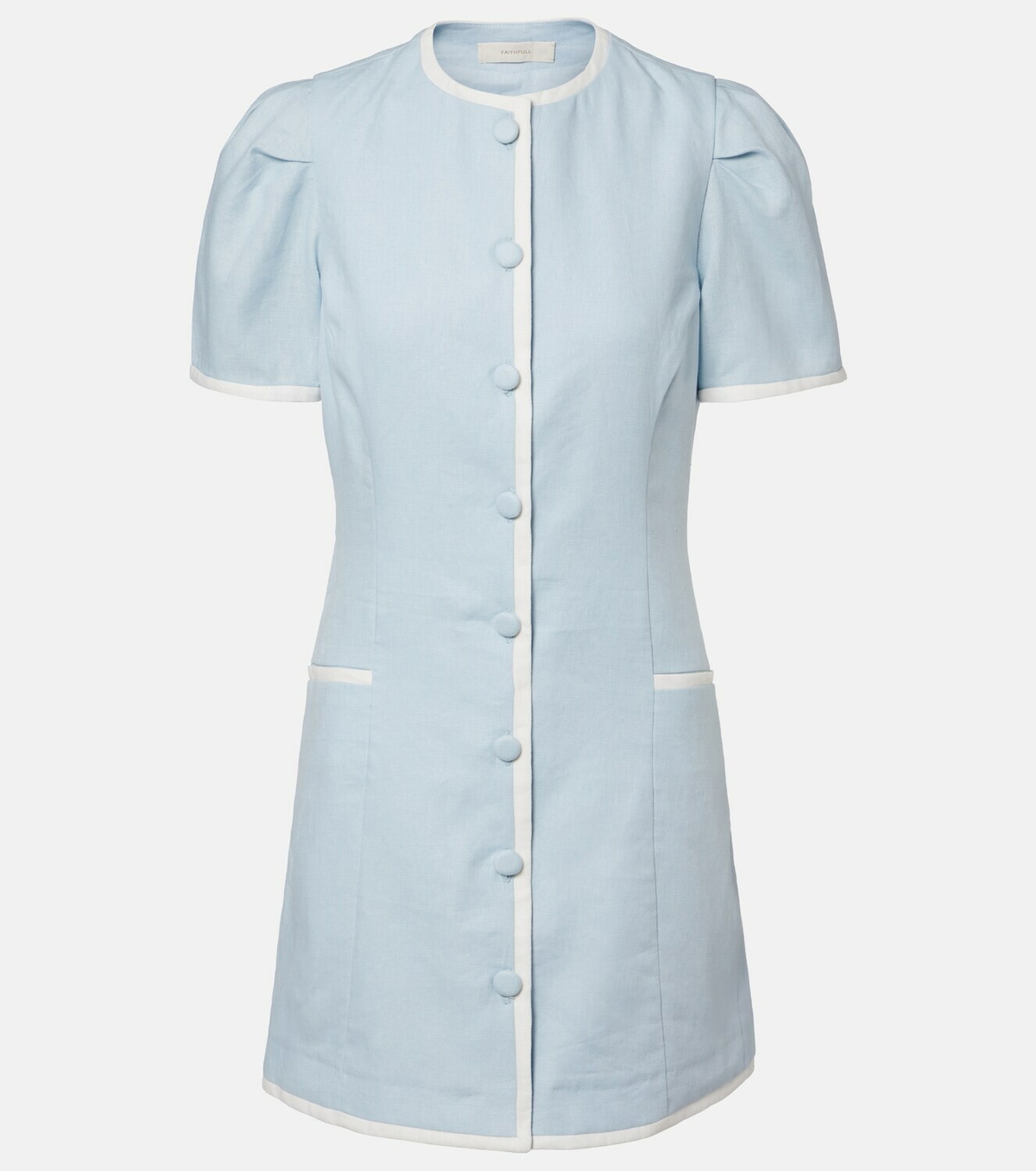 Faithfull Madeline linen minidress