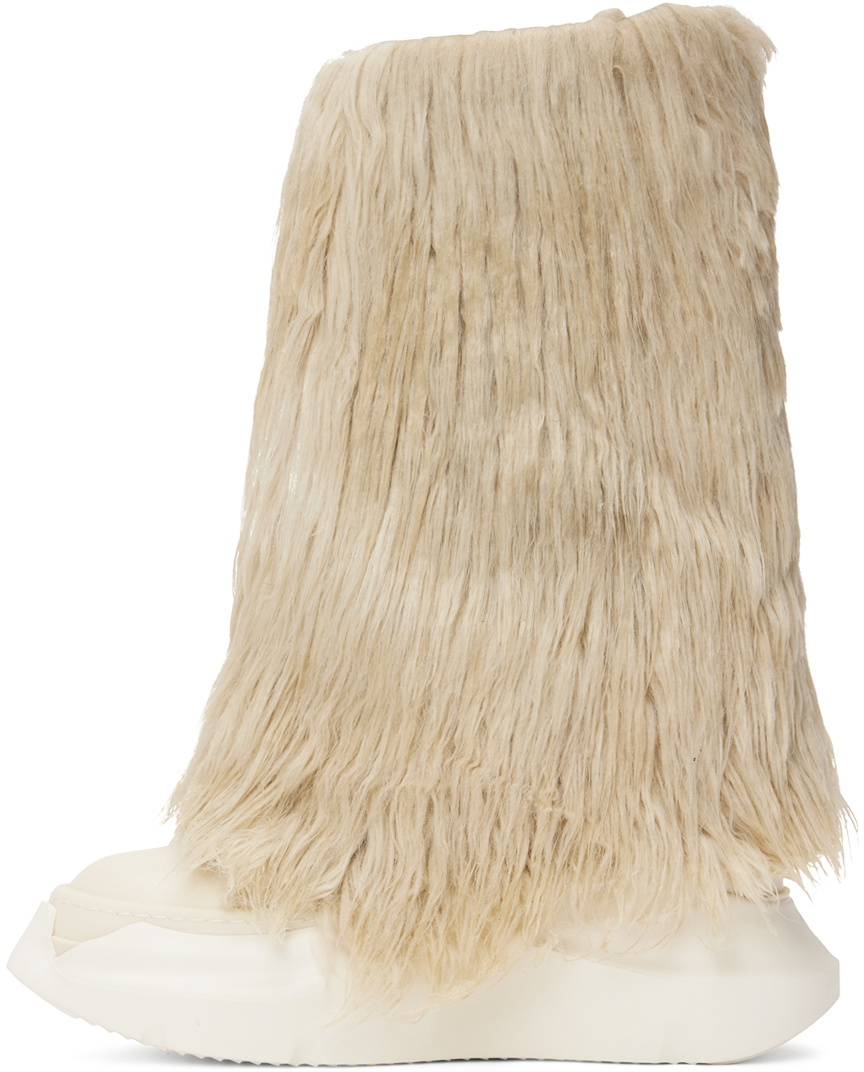 Rick Owens DRKSHDW Off-White Strobe Fogachine Boots Rick