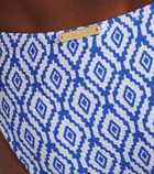 Heidi Klein Sardinia printed bikini bottom