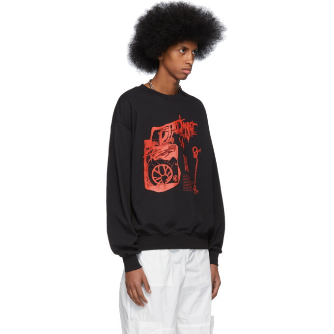 Ottolinger Black Logo Graphic Sweatshirt Ottolinger