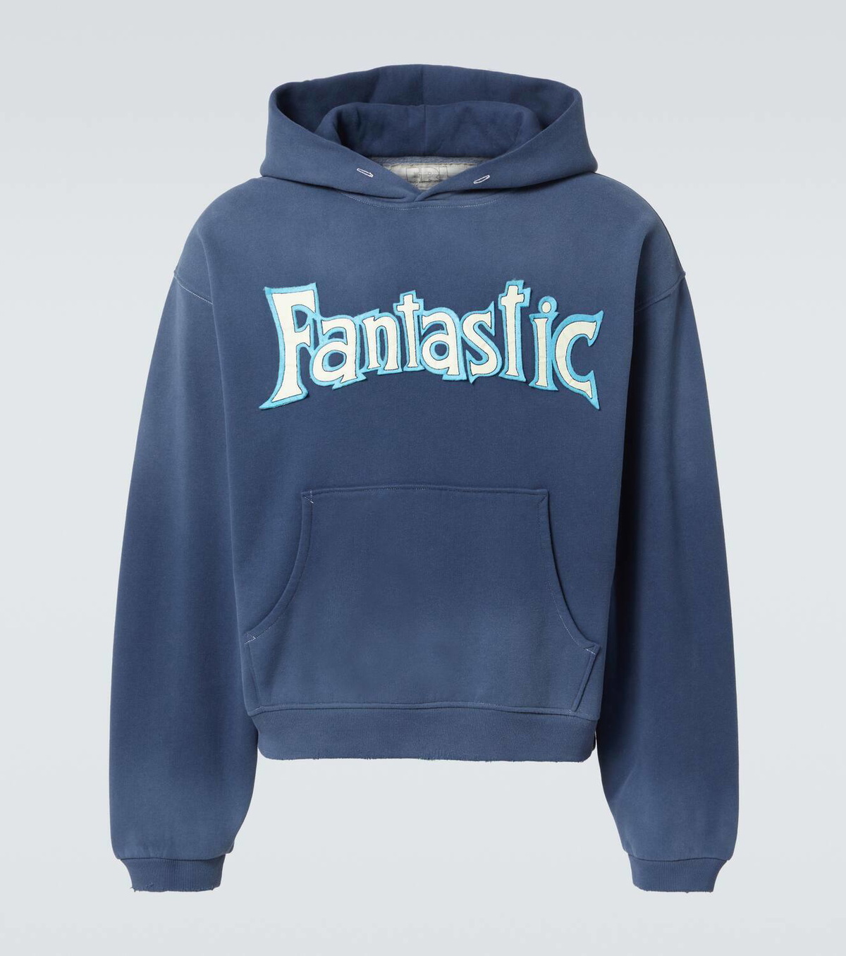 ERL Printed cotton-blend fleece hoodie ERL