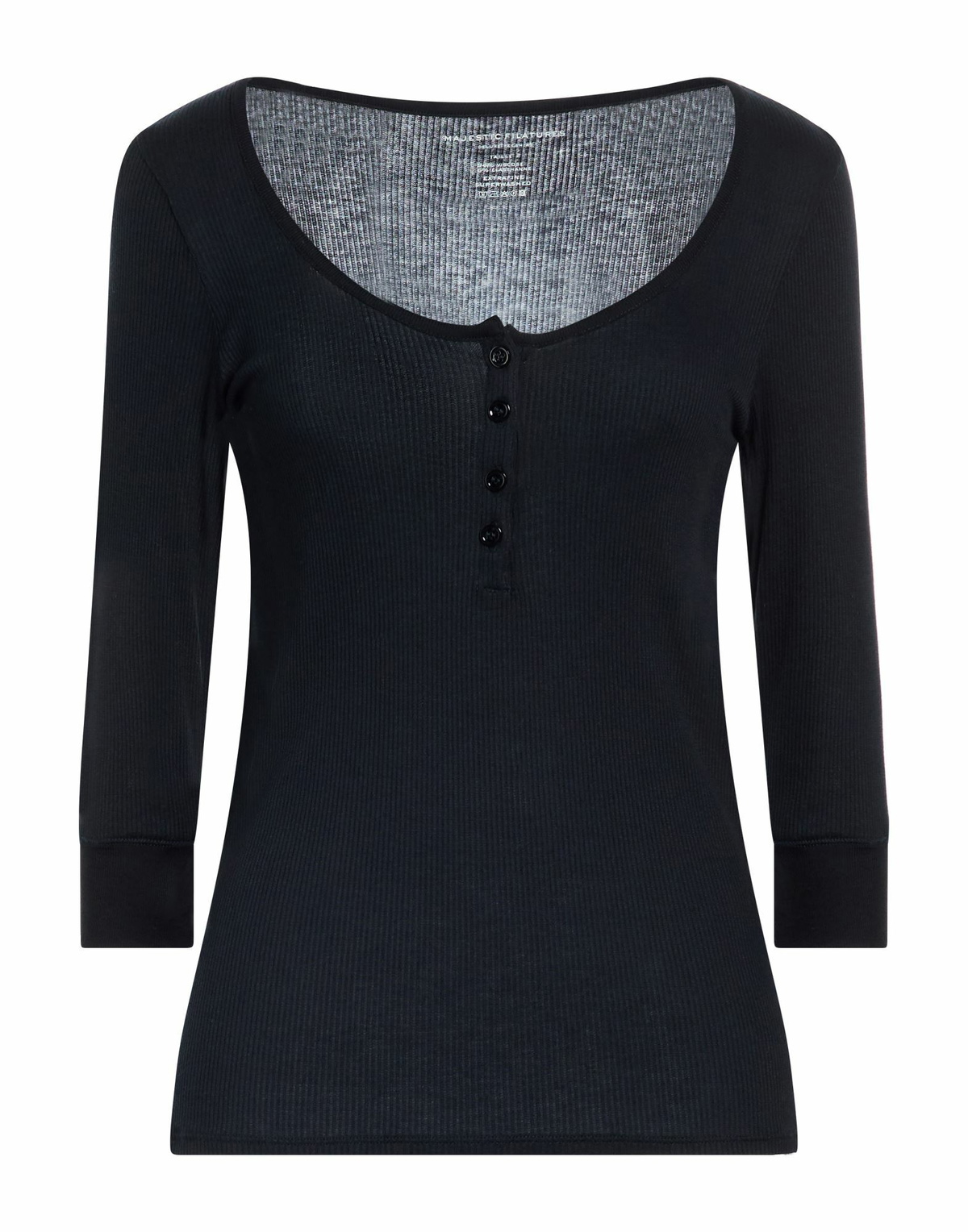 Majestic Filatures Womens T-shirt in Navy