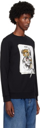 Moschino Black Teddy Bear Sweatshirt