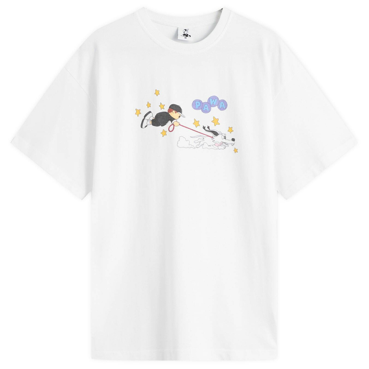 Pawa Speed Sports Men's Walkies T-Shirt in White