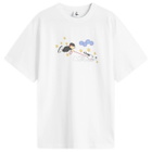 Pawa Speed Sports Men's Walkies T-Shirt in White