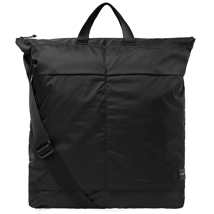 Photo: Porter-Yoshida & Co. Flex 2 Way Duffle Bag Black