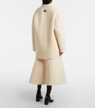 Moncler Genius x Jil Sander virgin wool midi skirt
