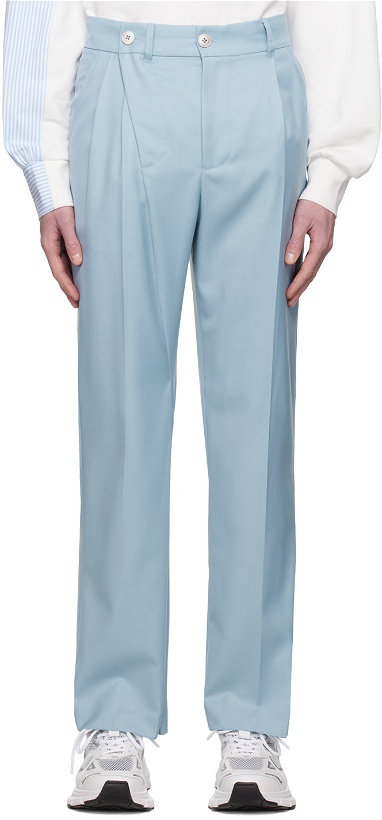 Photo: Feng Chen Wang Blue Deconstructed Trousers