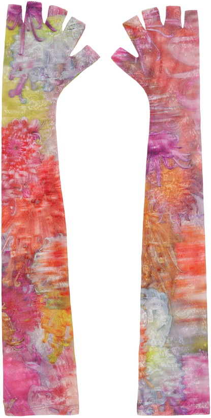 Photo: Collina Strada Multicolor Fingerless Gloves