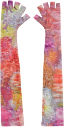Collina Strada Multicolor Fingerless Gloves