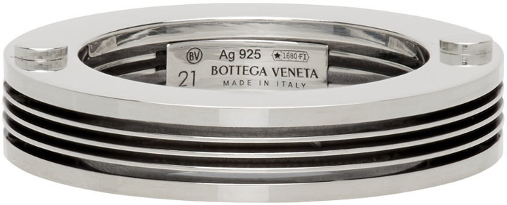 Photo: Bottega Veneta Silver Bolt Ring