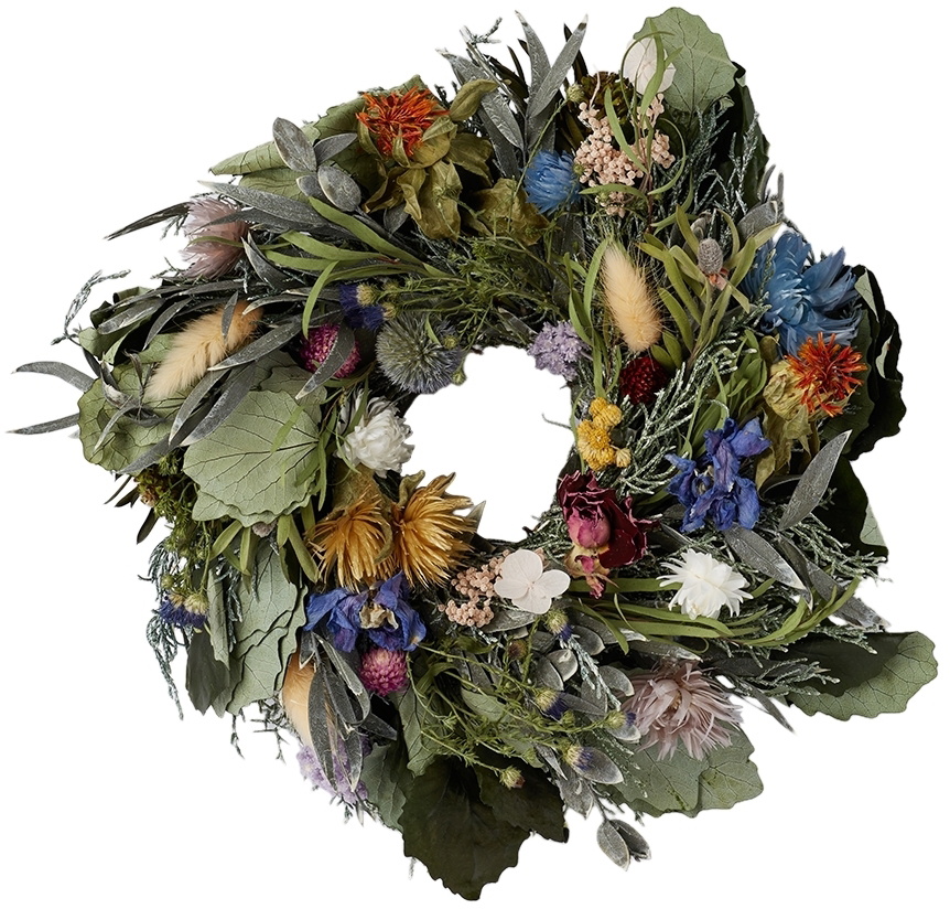 edenworks SSENSE Exclusive Wreath Dried Flowers