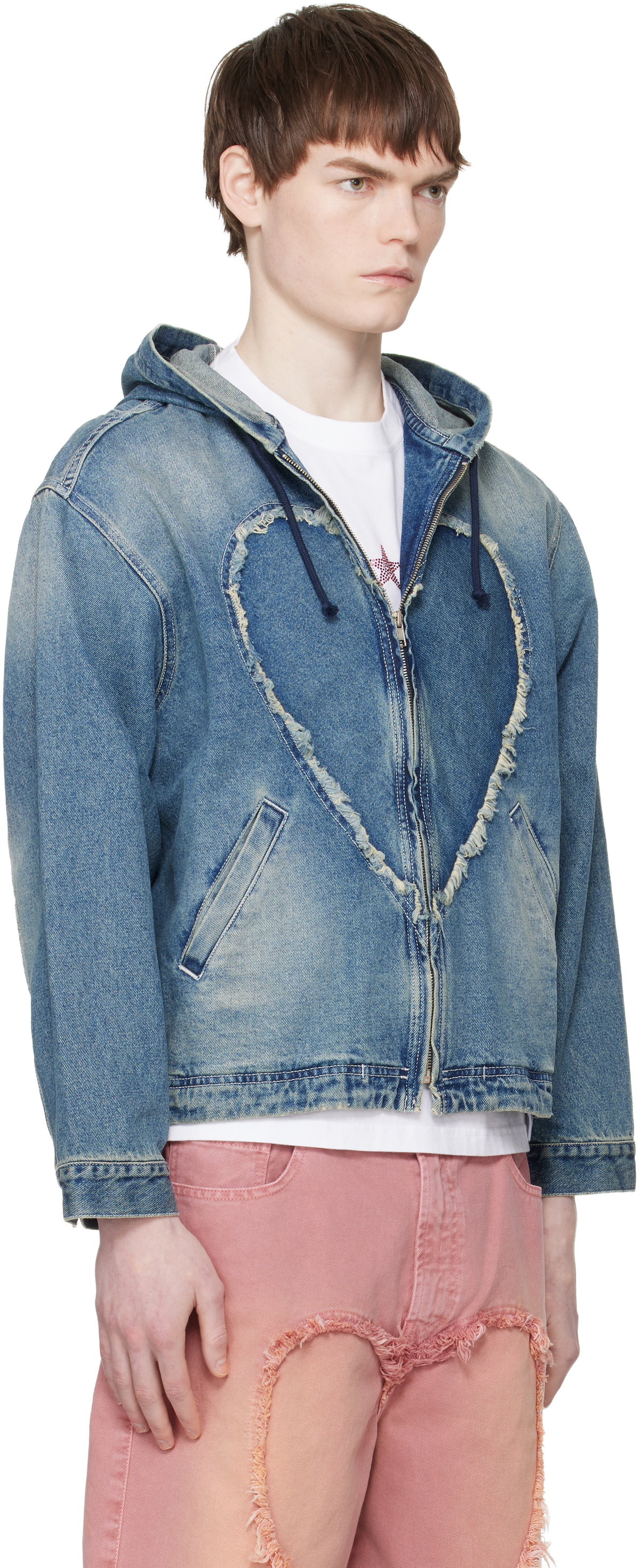 Carne Bollente Blue 'The Love' Denim Jacket
