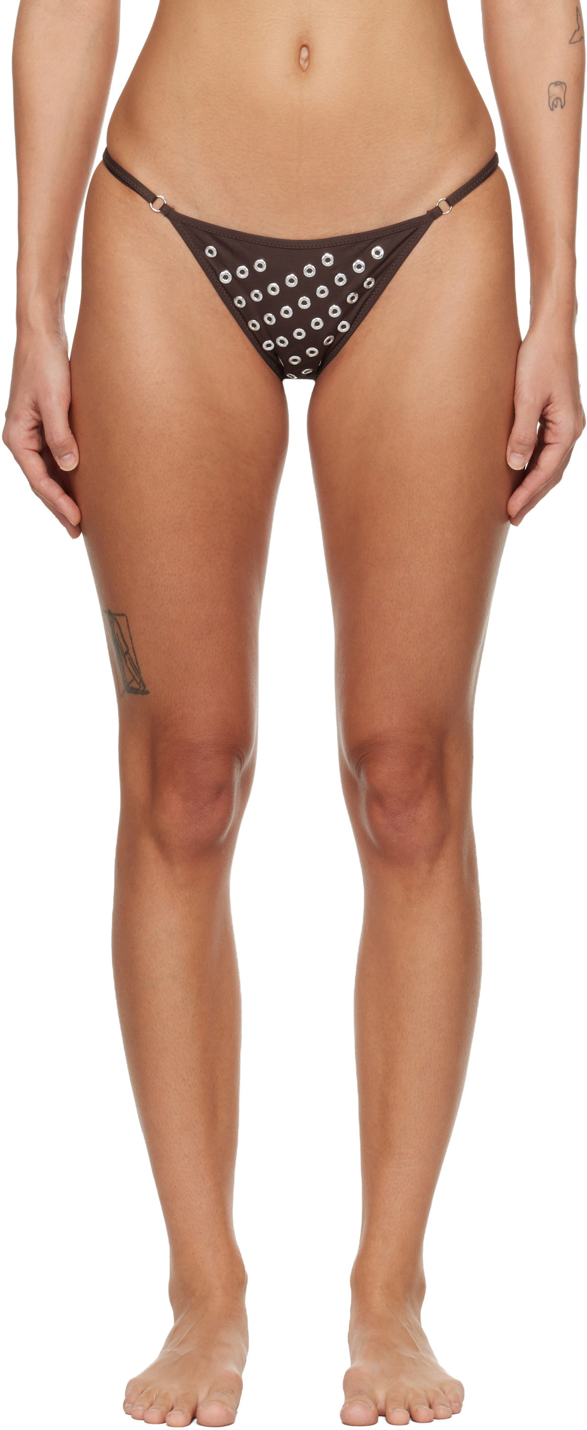 Gimaguas Brown Emily Bikini Bottom