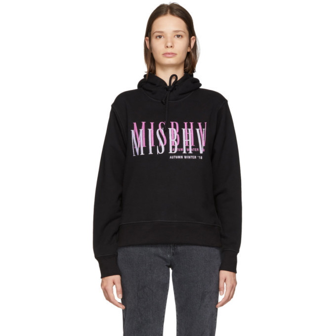 Photo: MISBHV Black Double Embroidered Hoodie