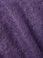 Needles - Oversized Mohair-Blend Sweater Vest - Purple