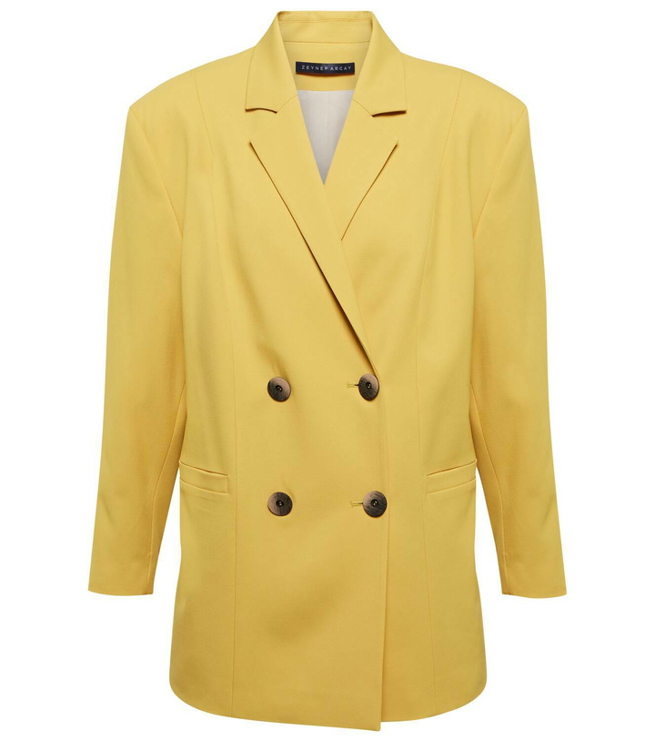 Photo: Zeynep Arçay Double-breasted wool blazer