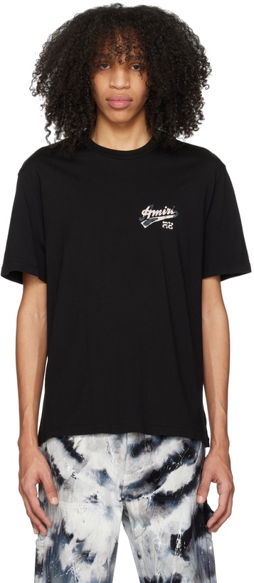 Photo: AMIRI Black '22' T-Shirt