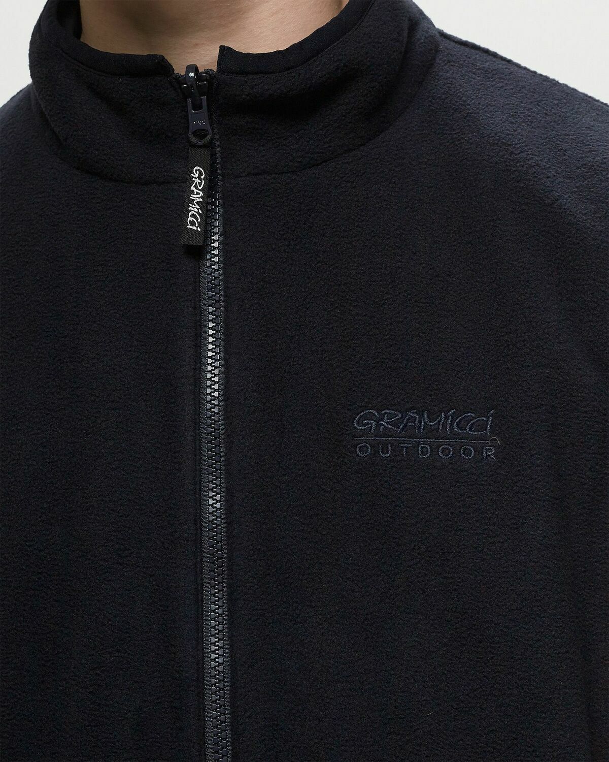 Gramicci Men's Thermal Fleece Reversible Vest - Berry Stripe