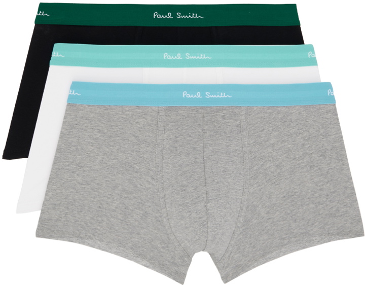 Photo: Paul Smith Three-Pack Multicolor Boxers