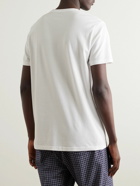 Derek Rose - Ramsay 1 Stretch-Cotton and TENCEL™ Lyocell-Blend Piqué T-Shirt - White