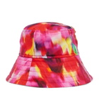 Dries Van Noten - Tie-dye canvas bucket hat
