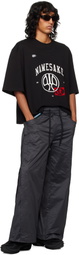 NAMESAKE Black Wolves Wide Leg Trousers