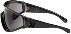 Rick Owens Black Moncler Edition Wrapid Sunglasses