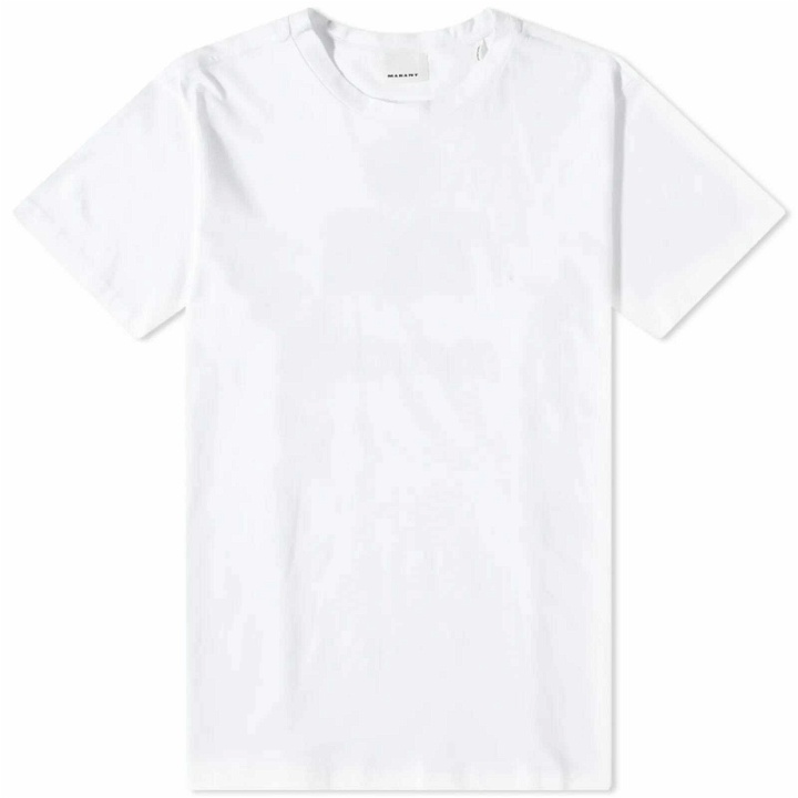 Photo: Isabel Marant Men's Guizy Back Logo T-Shirt in White